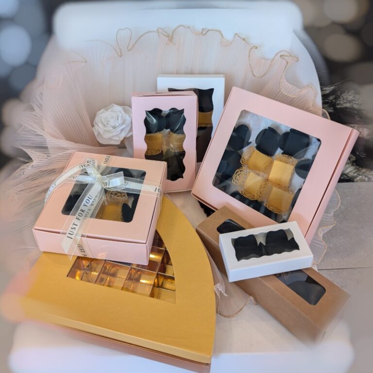 Bird's Milk Cake Candy Boxes