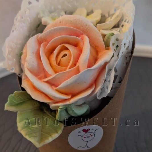 Mini Marshmallow Flower Arrangement