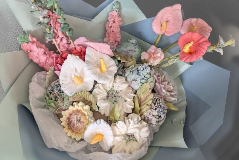 Exotic Marshmallow Flowers