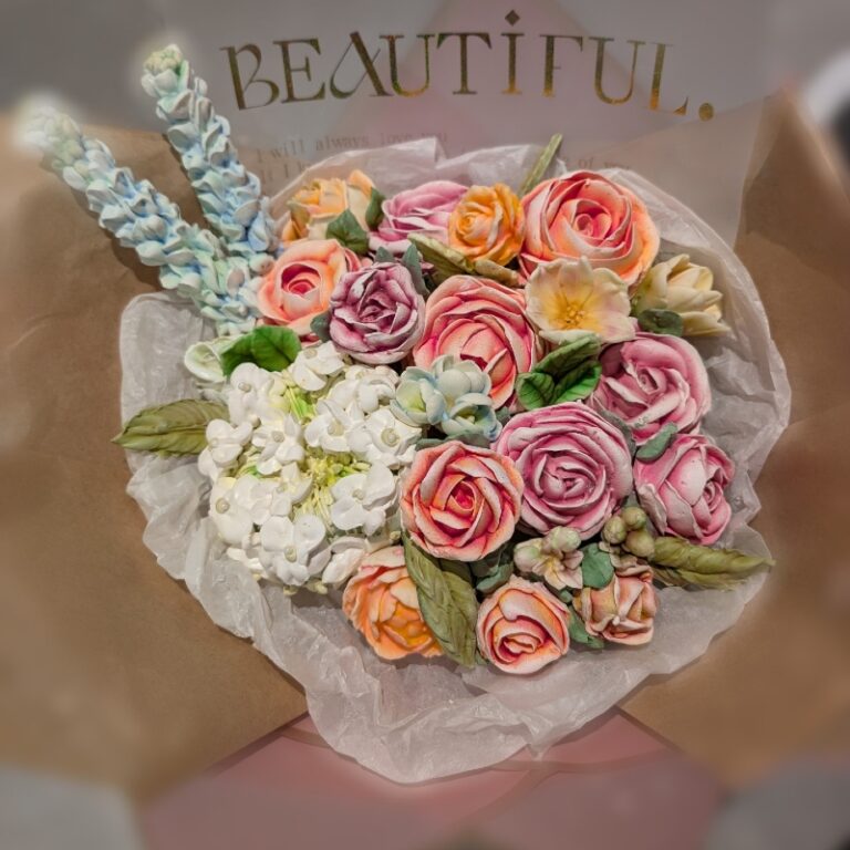 Marshmallow Flowers Bouquet