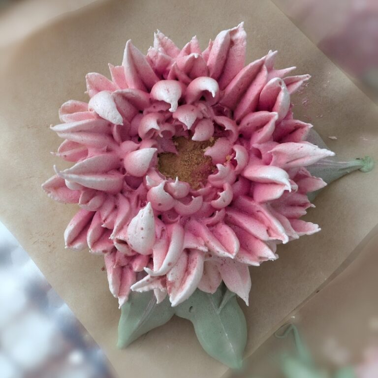 Marshmallow Flower Art