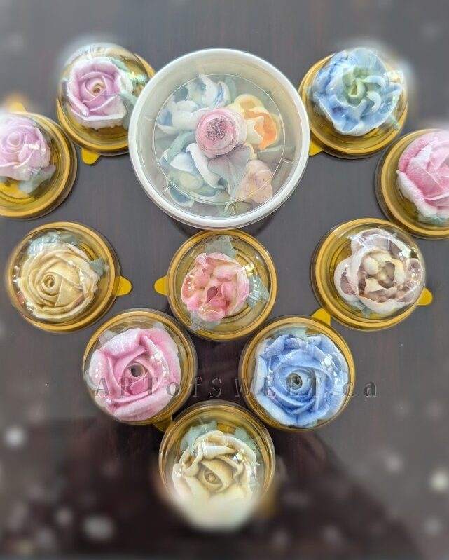 Mini Marshmallow Flower Treats
