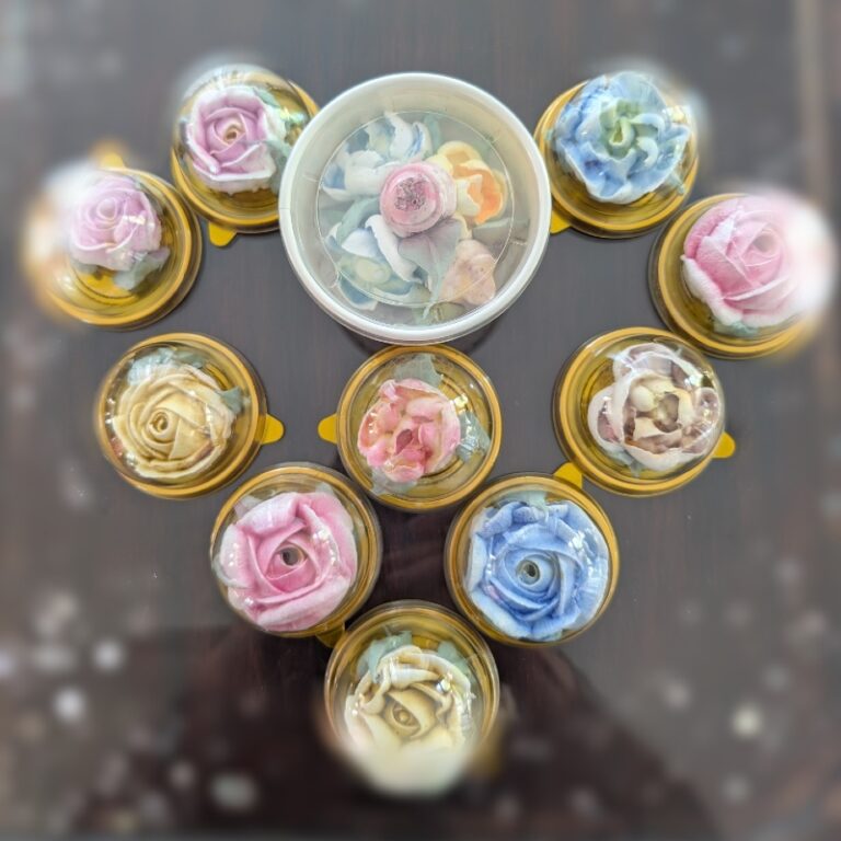 Mini Marshmallow Flower Treats