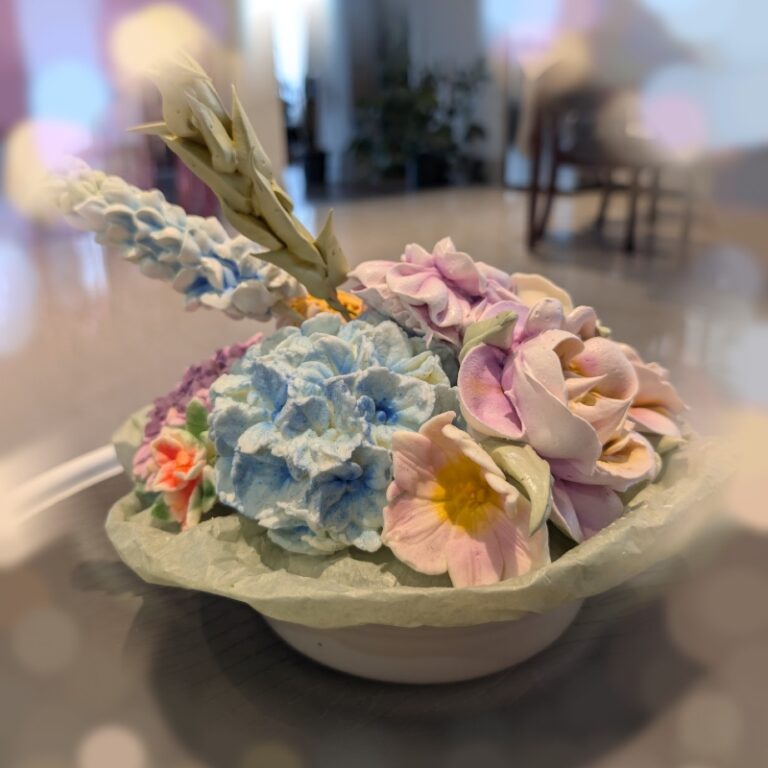 Marshmallow Flowers