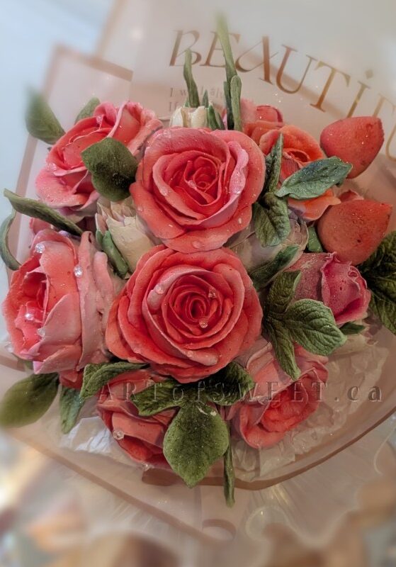 edible roses marshmallow toronto