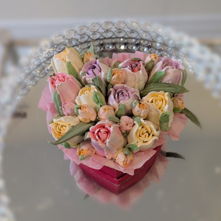 hand made edible flowers