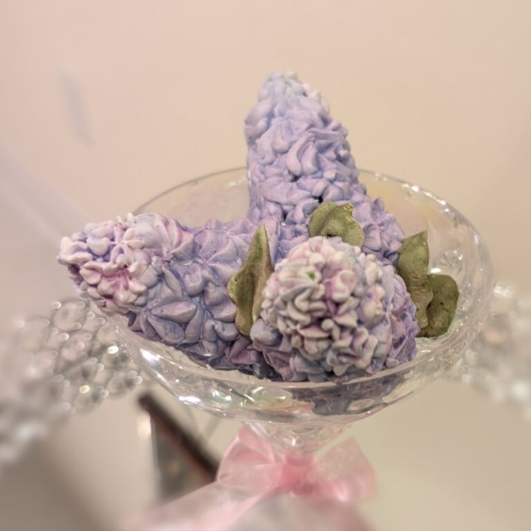 hand made marshmallow flowers