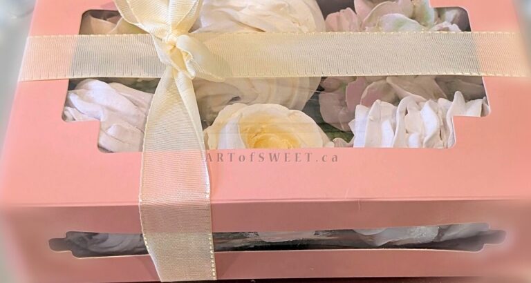Marshmallow Flowers Gift Box